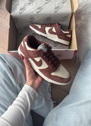 Nike sb dunk low next nature brown beige 10