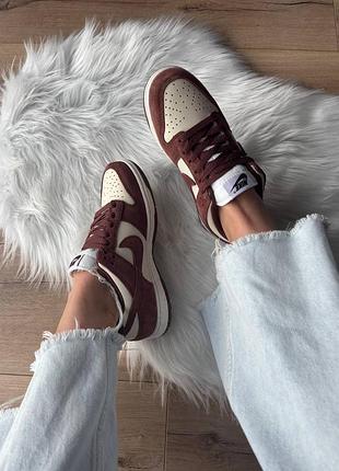 Nike sb dunk low next nature brown beige 9