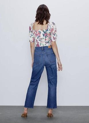 Топ с принтом zara 3