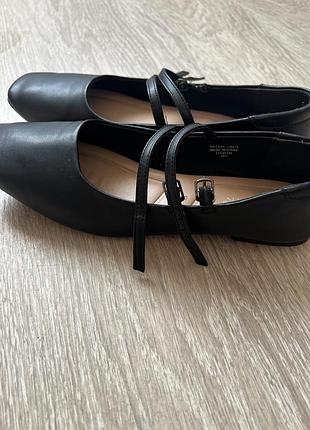 Балетки primark 40 чорні 2