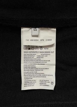 Helmut lang 1999 coated black denim джинсовий піджак 5
