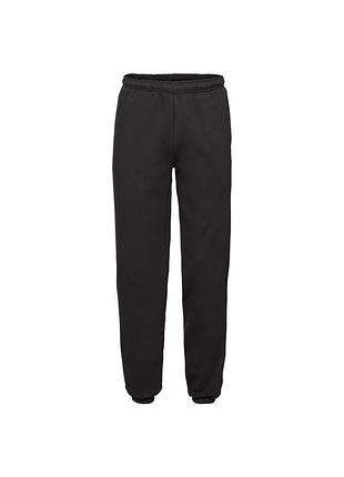 Спортивные штаны fruit of the loom classic elasticated cuff jog pants черный, xxl