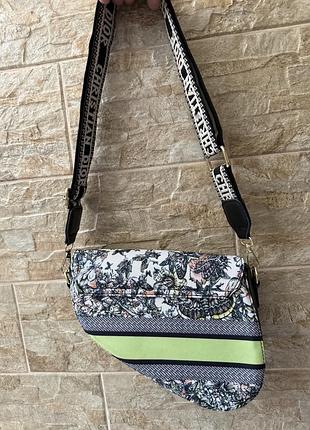 Фірмова сумка сідло christian dior 2