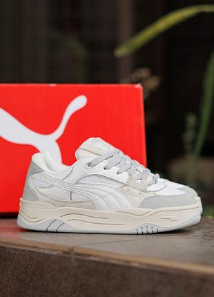 Кроссовки puma 180 grey white