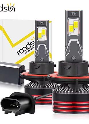Світлодіодні led лампи h13 (9008) 55w/60w | ближнє + дальнє світло | canbus