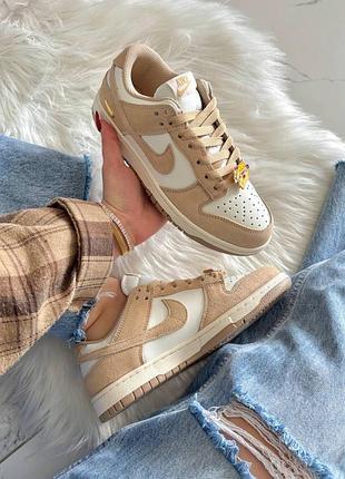 Nike sb dunk low sail brown beige white