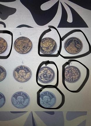 Фішки , кепси , slammer pog 10