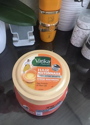 Маска майонез для волосся vatika 4