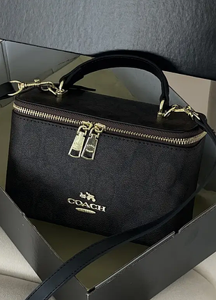 Сумка женская coach ava crossbody bag шоколадный через плече коуч кросс боди