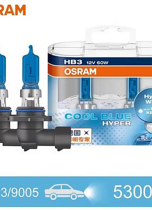 Галогенные лампы hb3 osram cool blue 5300k 12в 60вт