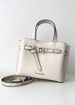 Жіноча брендова сумка michael kors emilia satchel small оригінал сумочка майкл мішель корс на подарунок дружині подарунок дівчині