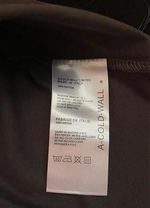 Acw a cold wall t-shirt 5