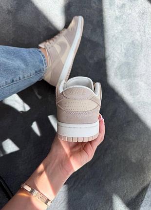Nike sb dunk low light brown suede 8