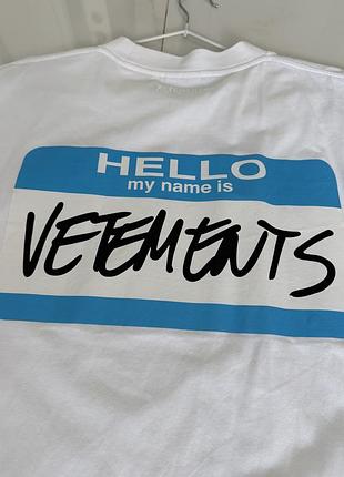 Футболка vetements 10