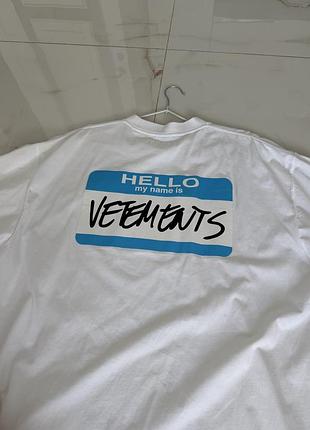 Футболка vetements 9