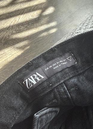 Джинси zara чорні 4