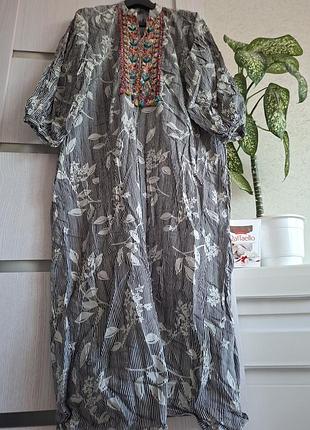 Платье хлопок
