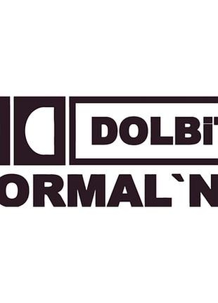 Виниловые наклейки " dolbit normalno " 7х20 см розовый