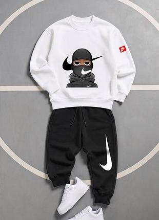 Чоловічий спортивний костюм nike air jordan    ▫️сезон : осінь ▫️матеріал : 2х нитка турецька ▫️розмірний ряд : xs, s, m, l, xl, xxl