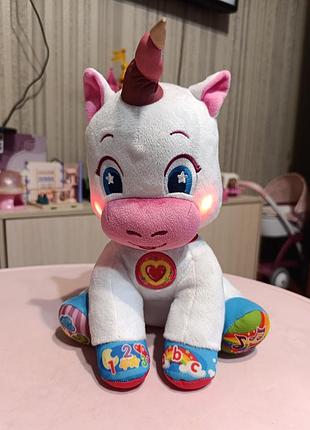 Интерактивная мягкая игрушка baby clementoni unicorn (также известную как unicorn sing and glow или baby unicorn white), единорог