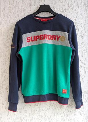 Свитшот superdry мужской колорблок (оригинал)