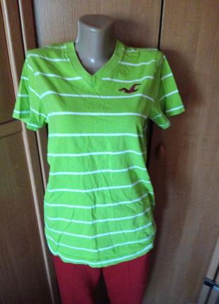 Гарна футболка р. м hollister