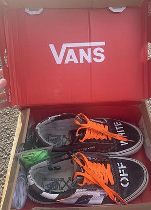 Кеди vans x off-white 3