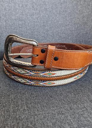 Ремень из натуральной кожи wrangler