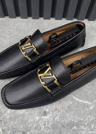 Louis vuiton monte carlo moccasins leather мужские туфли мокасины кожа оригинал 42.5 eur