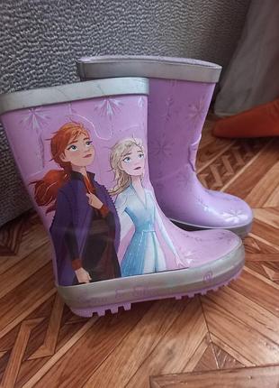 Резиновые сапожки от бренда tu disney "холодное сердце" (frozen)