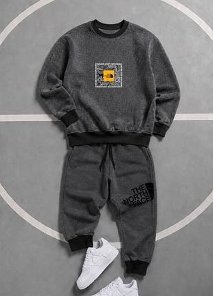 Чоловічий спортивний костюм the north face   ▫️сезон : осінь ▫️матеріал : 2х нитка турецька ▫️розмірний ряд : xs, s, m, l, xl, xxl