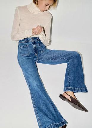 Джинси кльош h&m 💙 2