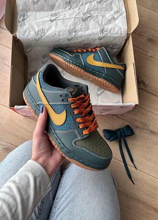 Nike dunk low seaweed ochre khaki 9