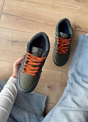 Nike dunk low seaweed ochre khaki 4