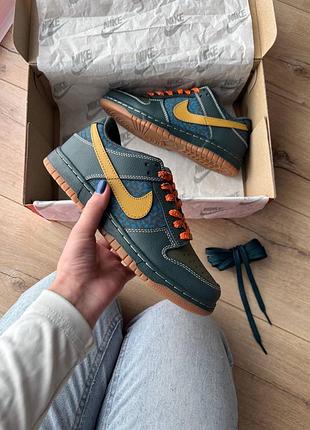 Nike dunk low seaweed ochre khaki 10