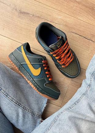 Nike dunk low seaweed ochre khaki 2