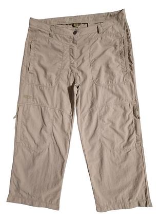 Треккинговые карго капри бриджи salewa savana dry ton 3/4