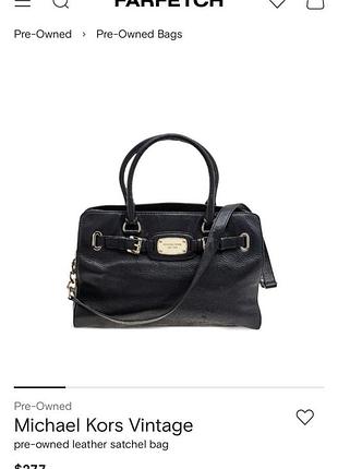 Сумка натуральна шкіра kors 3