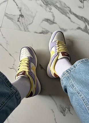 Nike dunk low premium lilac bloom wmns 9