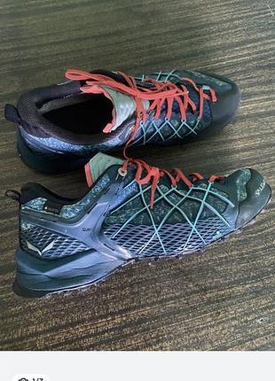 Трекінгові черевики кроссівки salewa ws wildfire gtx для жінок