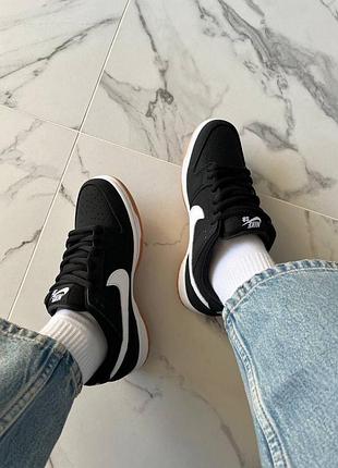 Nike dunk sb black gum 2