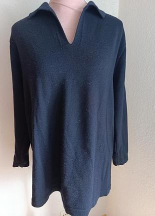 Свитер шерстяной поло немецкого бренда lucia (размер 52-54, xl/xxl) - состояние идеально!