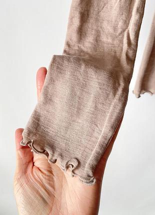 Вовняний лонгслів h&m edition 6
