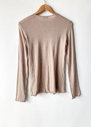 Вовняний лонгслів h&m edition 5