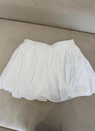 Котонова коротка спідниця