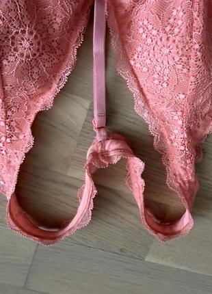 Мереживний топ pink vs 4
