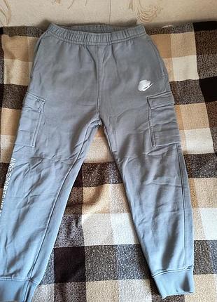 Штани спортивні nike sportswear cargo fleece