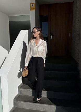 Блуза zara в стилі loewe s 4
