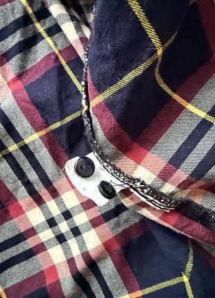 Рубашка в клітинку zara 5