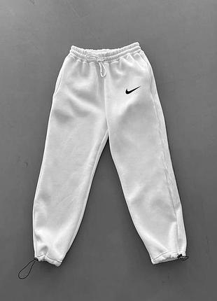 Штани nike (чорні, білі)